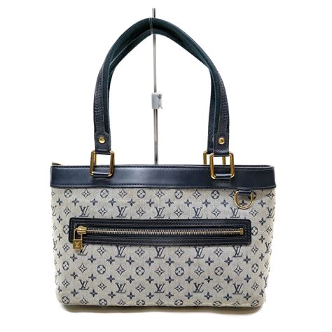 Authentic Louis Vuitton LV Hand Bag M92610 LucillePM Blue 